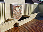 rustic deck